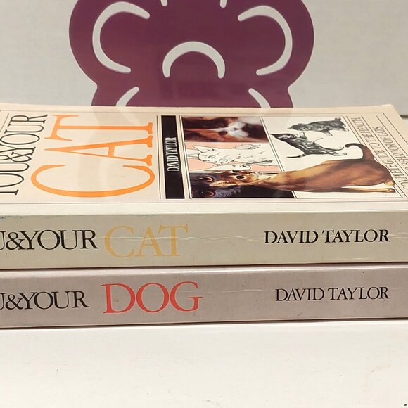 David A. Taylor Book Lot - You and your Dog, You and you Cat 1986 Paperback - Picture 4 of 6